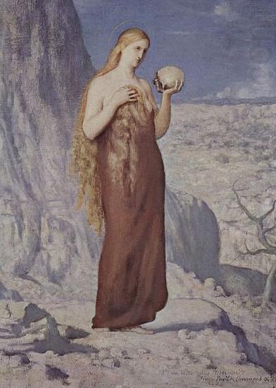 Hl. Maria Magdalena in der Wuste, Pierre Puvis de Chavannes